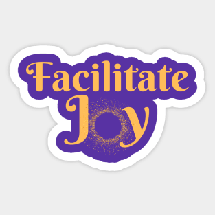 Facilitate Joy - The Castle Run Sticker